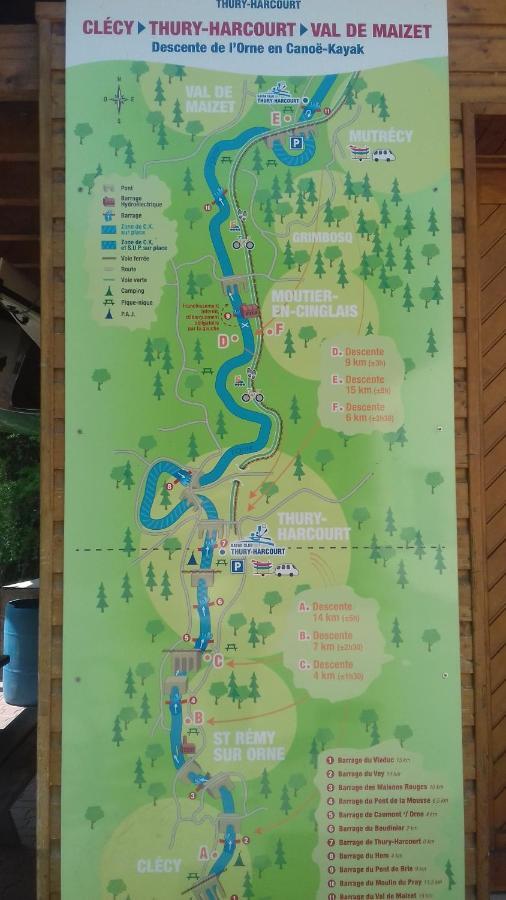 Ma Cabane Du Canada Combray Esterno foto